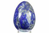 Polished Lapis Lazuli Egg - Pakistan #352501-1